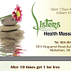 Sisters Health Massage